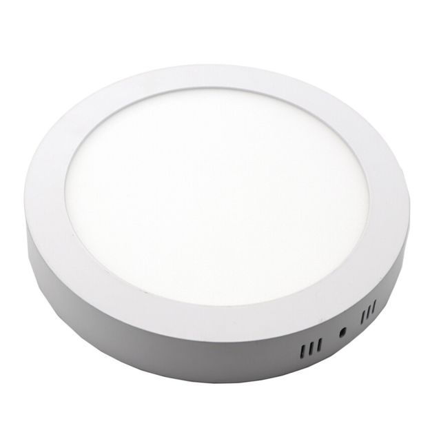 Downlight Led redondo de superficie serie Luna 24W 1800Lm 4000°K (ALG 67618)