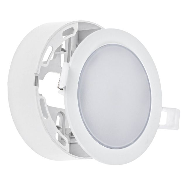 Downlight Led redondo empotrable o superficie Algine 6W 4000°K 115x34mm. (Spectrum SLI037027NW)
