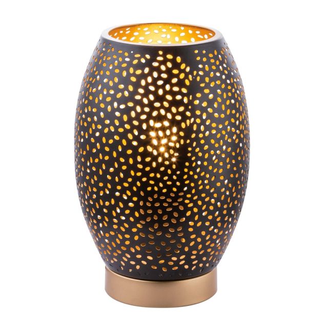 Lámpara de sobremesa oro modelo Narri E27 (Globo 24002S)