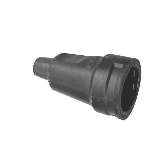 Base aérea bipolar negro 250V 16A (Kopp 1609)