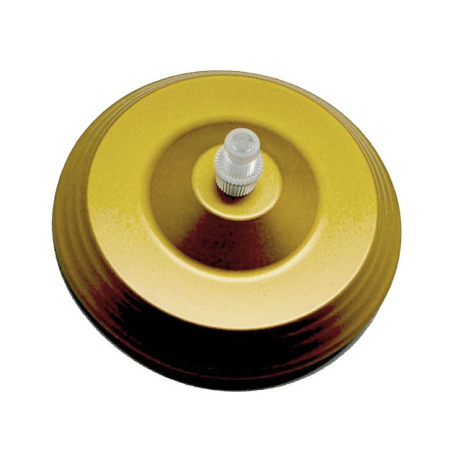 Florón metálico decorativo dorado ø12cm. (F-Bright 1301026)