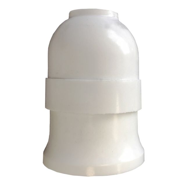 Portalámparas reforzado blanco E27 (F-Bright 1200242)