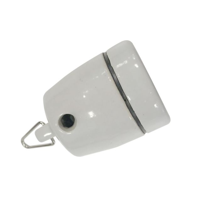 Portalámparas decorativo vintage con colgante E27 gris (F-Bright 1200546)