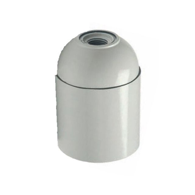 Portalámparas liso económico blanco (GSC 2201261)