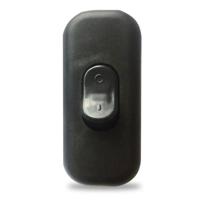 Interruptor bipolar de paso negro 4A 250V (GSC 1103386)