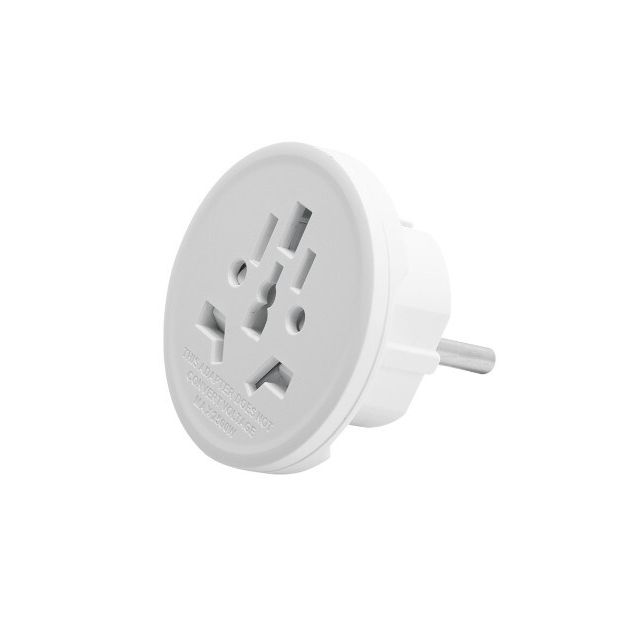 Adaptador de viaje universal 16A 250V (Gsc 103005000)