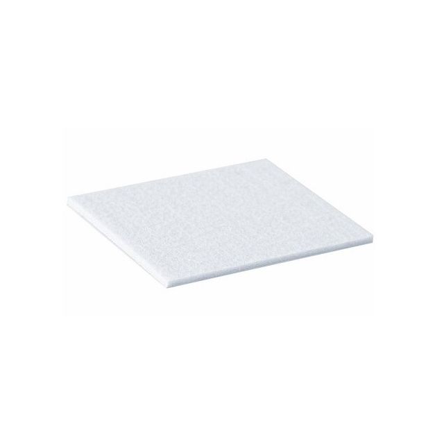 Bloque deslizador de fieltro adhesivo blanco 85x100mm. (Köppels F1001B)