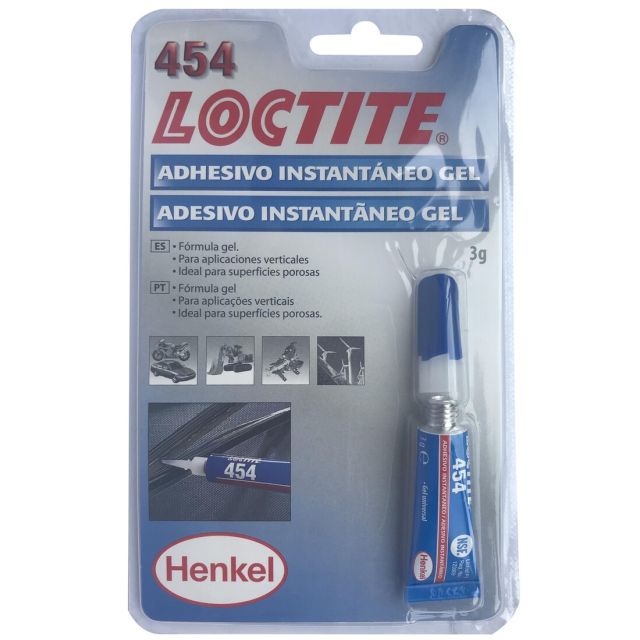 Adhesivo instantáneo Loctite en gel 3 gr (Blíster)
