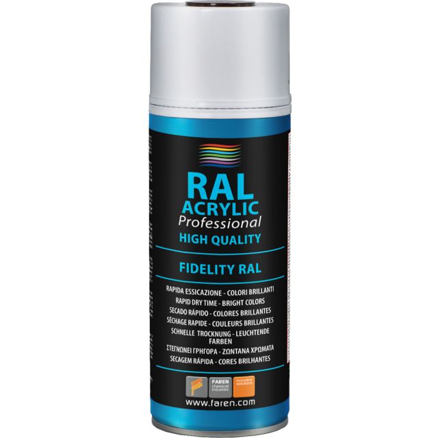 Spray de pintura barniz transparente brillante 400 ml. (Faren 5VH400)