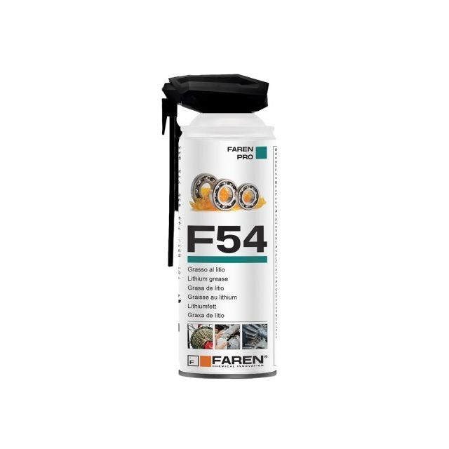 Spray lubricante de grasa de litio con difusor largo F5 400 ml. (Faren 959SDESPPT)