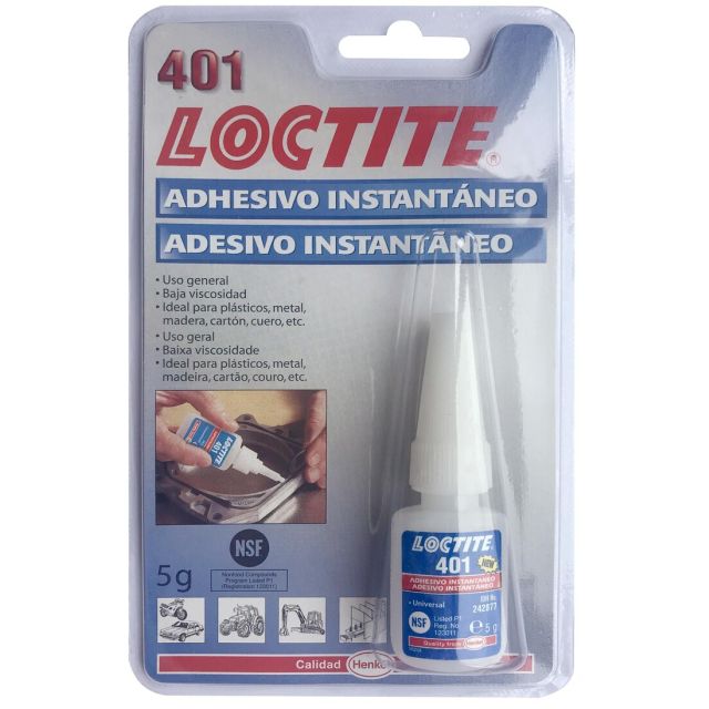 Adhesivo instantáneo Loctite 5 gr (Blíster)