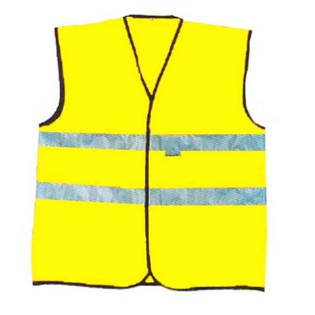 Chaleco reflectante amarillo