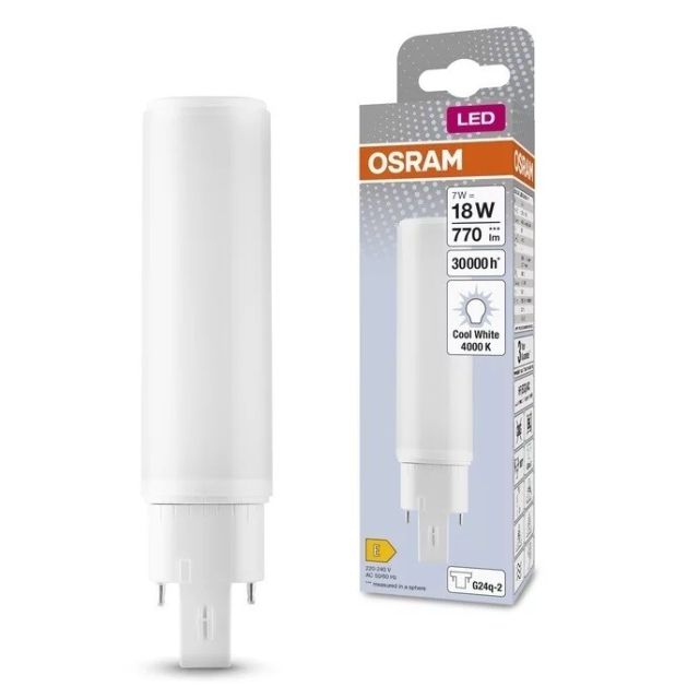 Lámpara Led PL 4 Pin G24q 10W 4000°K (Osram 4058075135260 )