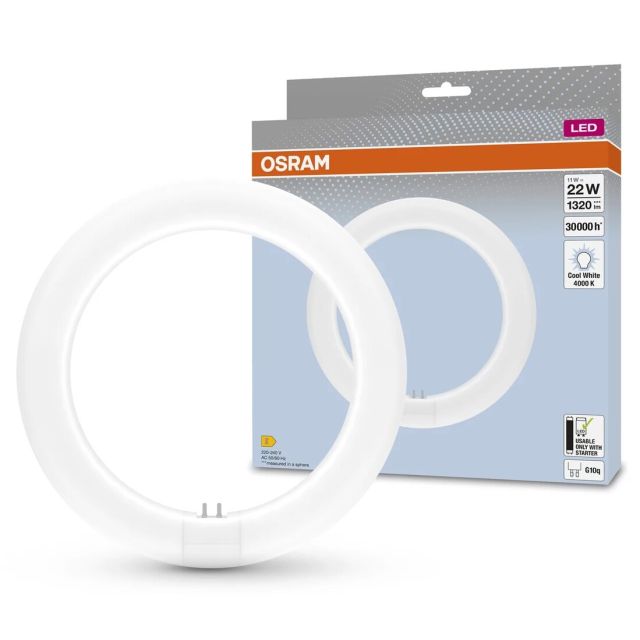 Tubo circular Led T9 G10Q 11W 4000K 212mm (Osram 4099854042621)