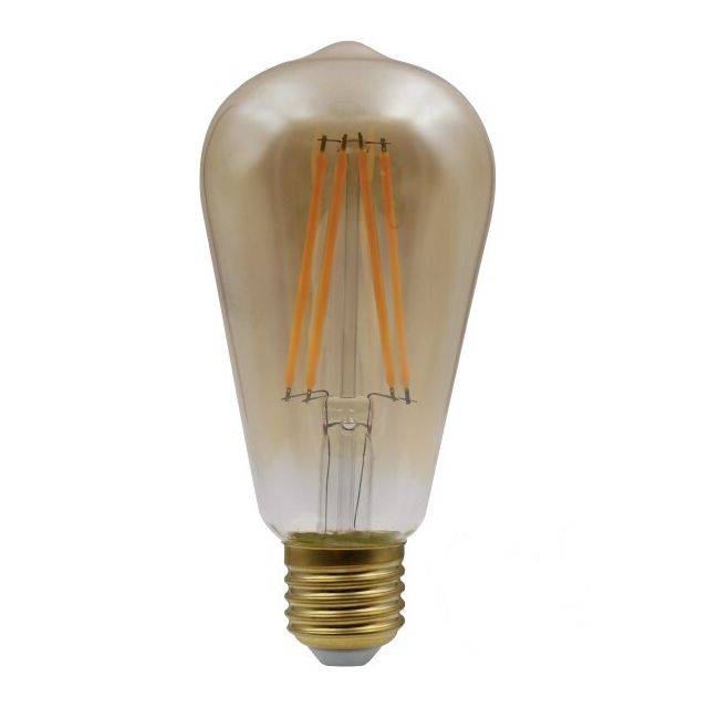 Lámpara pera cristal Led Golden E27 12W 3000K (B&B 121173)