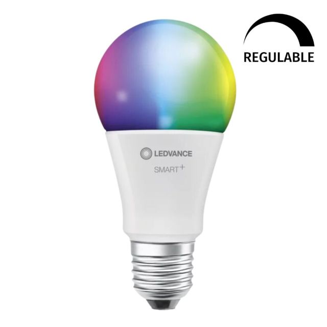 Lámpara standard Smart RGB 2700°K a 6500°K (Ledvance 485518)