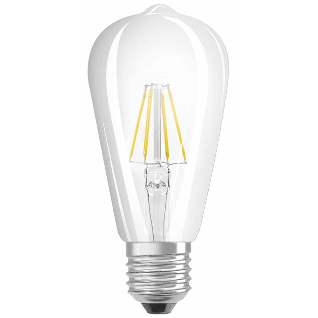 Lámpara pera cristal Led clara Retrofit E27 4W 2700°K 470Lm (Osram 4058075434424)