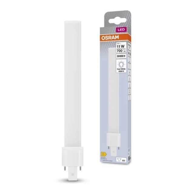 Lámpara Led PL 2 Pin G23 6W 4000°K (Osram 4058075558083)