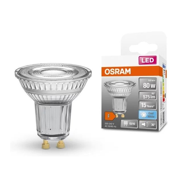 Lámpara Led Star GU10 6,9W 4000°K 575Lm 36° (Osram 4058075453647)