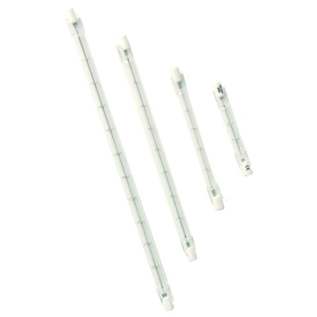 Lámpara halógena lineal económica R7S 150W 118mm.