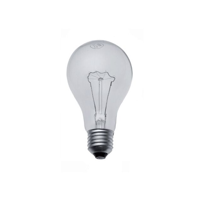 Lámpara incandescente standard reforzada E27 40W 280Lm 60x106mm.