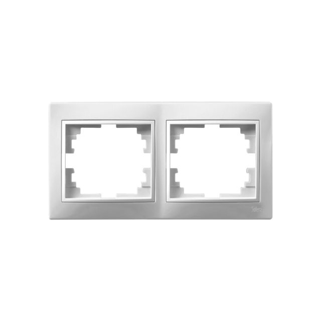 Marco 2 elementos blanco serie Europa Solera (ERP72U)