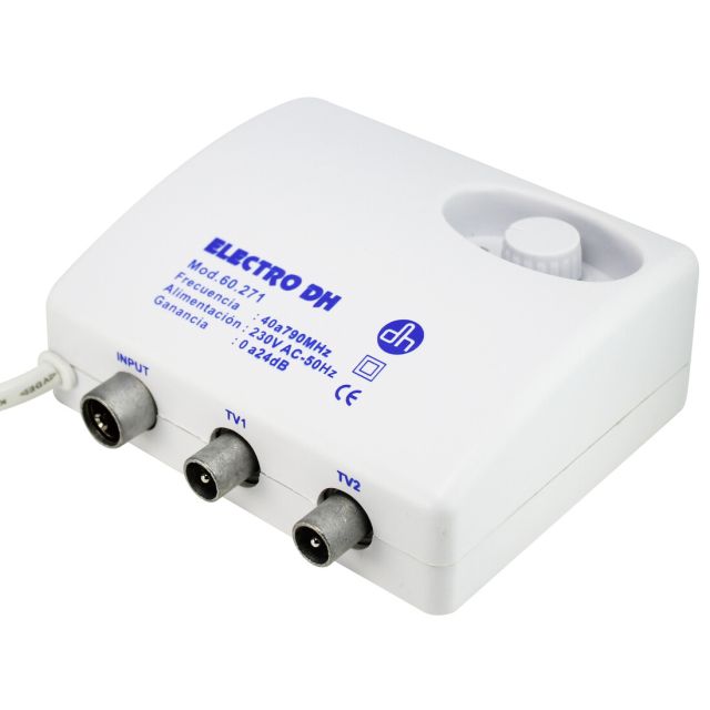 Amplificador interior de antena TV (Electro DH 60.271)
