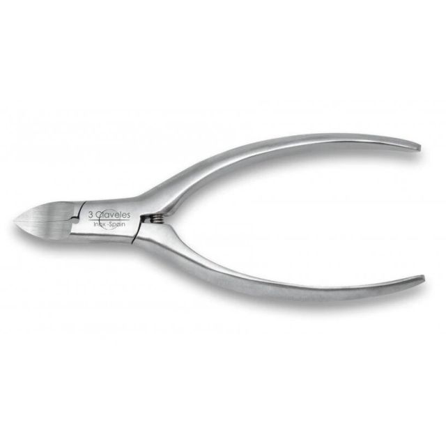 Alicate manicura inox 12cm (3 Claveles 12134)