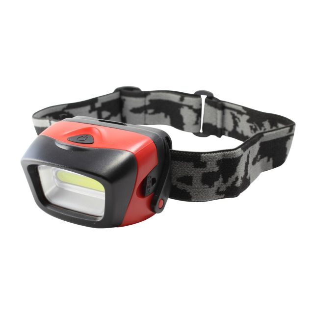 Linterna de cabeza Led COB alto brillo 3W (Electro DH 60.340/1)