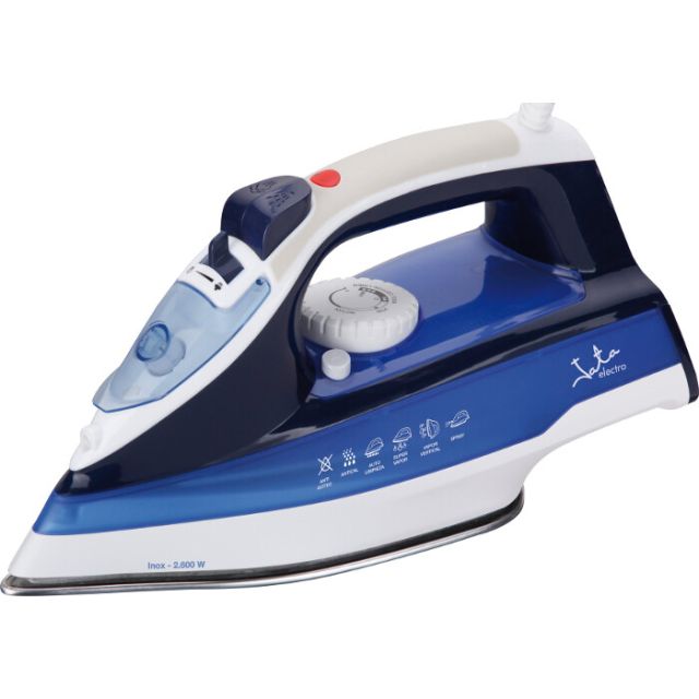 Plancha a vapor con suela de acero inoxidable 2600W (Jata PL618)