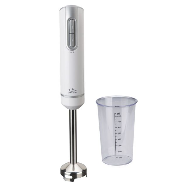 Batidora de mano 2 velocidades con vaso 700W (Jata BT158)