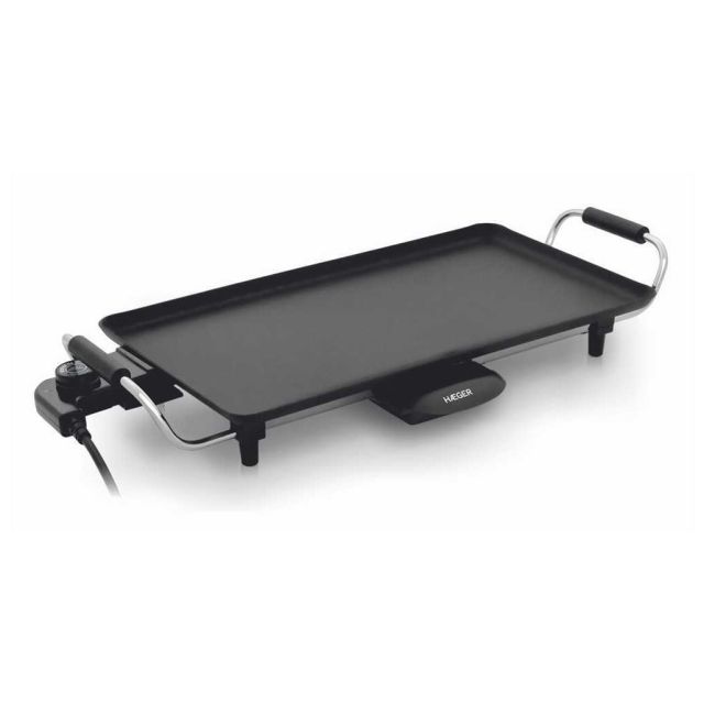 Plancha de asar eléctrica Baking plate 2000W 46x26cm (Haeger GR-200.010A)