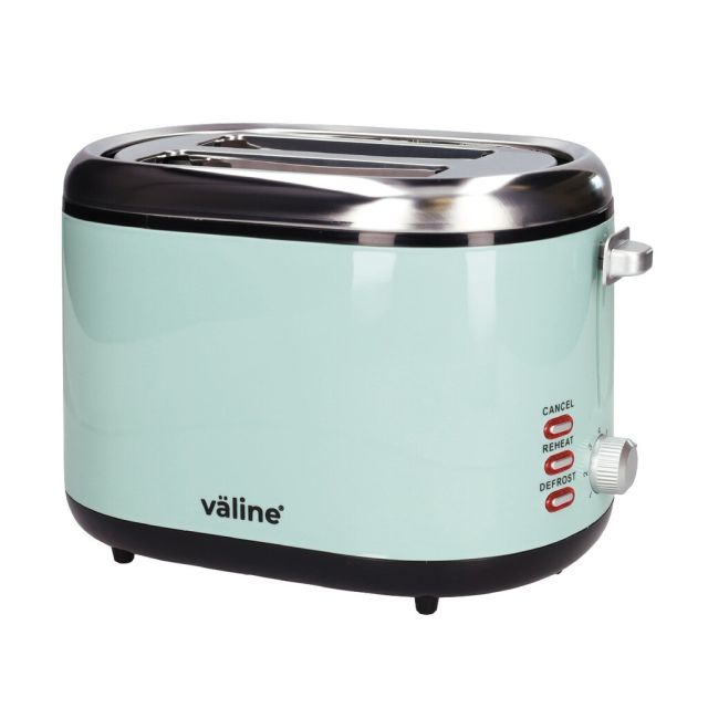 Tostador 2 ranuras verde mint Sindae 850W (Valine 400075003)