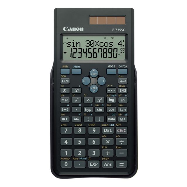 Calculadora científica solar (Canon F-715SG)