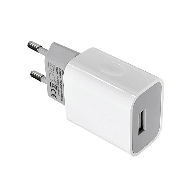 Cargador rápido USB 5V 2A (Electro DH 38.511/1) (Blíster)