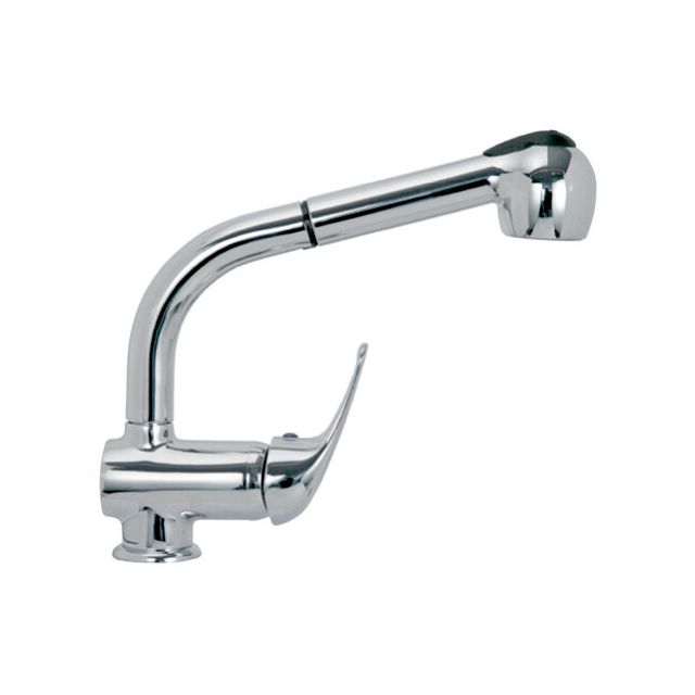 Grifo monomando de fregadero extraíble serie Oasis (Mirtak 65806)