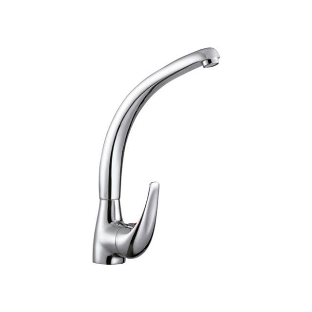 Grifo monomando de cocina caño fundido (Mirtak 65802)