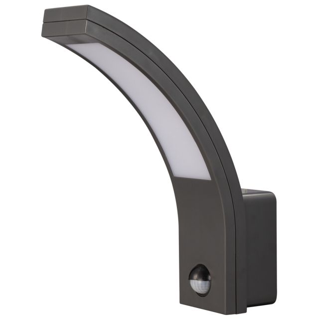 Aplique Led con sensor Tegar gris antracita 15W 1100Lm IP54 6000°K (GSC 200205056)