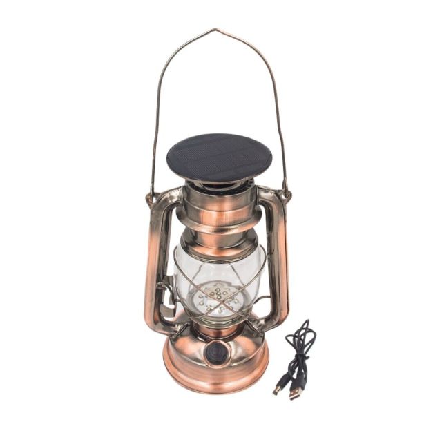 Farol Led solar acero inoxidable 15 x 24,5 cm. (Galix G2118)