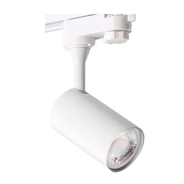 Foco técnico blanco modelo Köln para carril de luz GU10 (Jueric 10372)