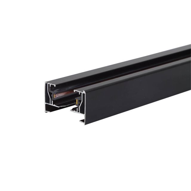 1m. carril para foco monofásico negro (GSC 202200001)