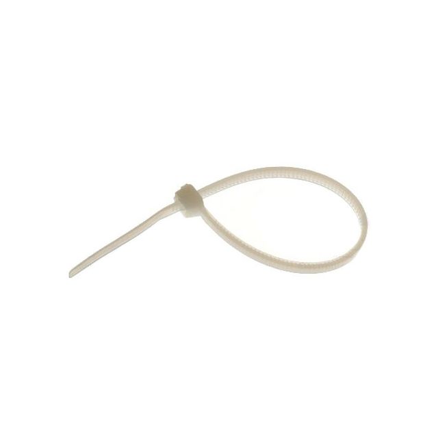 100 ud. bridas de nylon color natural 4,8x200mm.