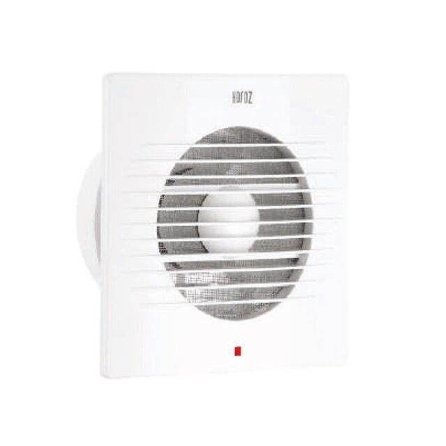 Extractor doméstico axial con ventilador Ø 100mm. 188,70 m³/h (Horoz 2400042)