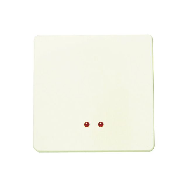 Interruptor monopolar con visor 2 elementos marfil (Niessen Stylo 2201.3 BM)