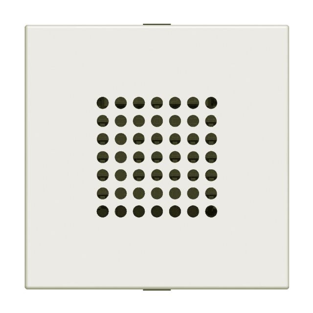 Zumbador blanco 2 elementos (Niessen Zenit N2219BL)