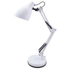 Flexo de mesa modelo tradicional 20W E27 color blanco (GSC 1801664)