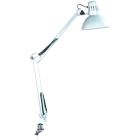 Flexo arquitecto pinza blanco E27 (F-BRIGHT 1900025-B)