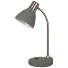 Flexo de sobremesa gris Nenet E27 (GSC 204200026)