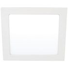 Downlight empotrable cuadrado blanco 18W 6000°K 205x205mm. (Ledesma 10928)