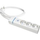 Base múltiple serie ION 3 tomas con cable 1,5m con interruptor (Solera 8013PIL)